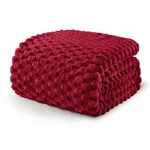 Exclusivo Mezcla King Size Fleece Blanket For Bed, 90X104 Inches Stylish Jacq.... Fixed Price $47.35.
