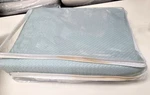 Madison Park Egyptian Cotton Twin Blanket Light Blue. Fixed Price $38.99.