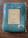 New Highgate Manor Kensington Cotton Lace Blanket 90X90 Aqua. Fixed Price $60.00.