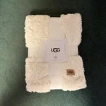 Ugg Novah Plush Throw Blanket 50" X 70 White New With Tags. Fixed Price $65.00.