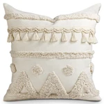Throw Pillow Covers 18X18 - Tufted Boho Decorative With Zipper F.... Fixed Price $25.16.