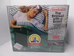Sunbeam The Blanket With Brain Twin Size Dark Green New Sealed. Fixed Price $29.74.
