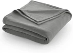Size Fleece Bed Blanket Comfy Supersoft Twin, Grey. Fixed Price $31.96.