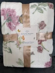 Lenox Butterfly Meadow Bloom Pink Oversized Throw 60" 70" New W/ Tags. Fixed Price $23.99.