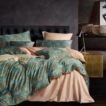 Boho Vintage Floral Duvet Cover Set, 5 Pcs Queen Bedding, Soft & Reversible. Fixed Price $96.99.