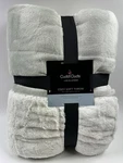 Duds Plush Sherpa Throw Blanket Cuddle Cozy Live Soft Reversible Gray. Fixed Price $24.95.