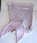 Pillowfort - Purple Mermaid Tail Blanket, Clean And Soft, Silver Sparkly. Fixed Price $16.00.