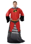Disney Incredibles 2 Part Of The Family Adult Comfy Throw Blanket With Sleeves. Fixed Price $29.99.