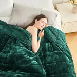 Cottonblue Weighted Blanket 20LBS Queen Ded - Ultra Soft Cozy Comfort. Fixed Price $148.77.