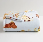 The Big One Oversized Plush Blue Fall Cats Throw Blanket - 5FT X 6FT New. Fixed Price $19.99.