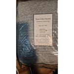 Meadow Park Super Soft Cotton Heathered Jersey Bed Blanket Queen Size 92 X 96. Fixed Price $50.00.
