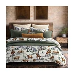 Paseo Road By Hiend Accents Ranch Life Western Bedding 3 Piece King Duvet Cov.... Fixed Price $267.42.