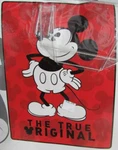 Disney's Mickey "the True Original" Twin/full Raschel Blanket 60X80. Fixed Price $64.99.