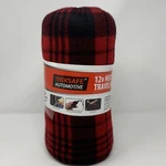 Treksafe Automotive 12V Heated Travel Blanket, Brand New In Storage Bag.. Fixed Price $19.95.