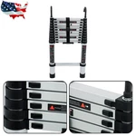 10.5 Ft Compact Extension Step Aluminum Folding Telescopic Ladder With Hooks. Fixed Price $80.99.