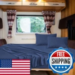 Springspirit Rv Queen Super Soft Short Bed Set 4 Piece Dee. Fixed Price $54.01.