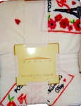 Domain Paris France Eiffel Tower Valentines Day Floral Fleece Throw Soft Blanket. Fixed Price $29.99.