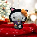 Hello Kitty Halloween Hooded Blanket Hoodie 30" X 50" Super Soft Sanrio New. Fixed Price $20.99.