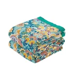 Boho Blanket Throw Quilt, 100% Cotton Soft Light Weight Blank... Fast Ship. Fixed Price $52.99.