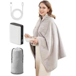 Heated Blanket Battery Operated Usb Cordless Portable 3 Levels Soft Warmth. Fixed Price $145.98.