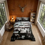Feelyou Cute Deer Bedding Set Wild Animal Hunt Comforter Kids Boys. Fixed Price $38.38.
