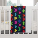 Baby Blanket Soft Fleece Space Invaders 1980 Video Game Pixilated Alien Monsters. Fixed Price $29.87.