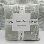 Calvin Klein Reversible Lush Blanket Modern Cozy Throw Solid Gray 50 X 70". Fixed Price $33.88.