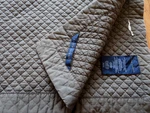 Ralph Lauren King Olive Diamond Quilted Cotton Coverlet Bedspread 103"X90". Fixed Price $145.00.