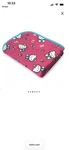 Hello Kitty Sweet Bug Throw Blanket New Silk Soft Touch 46 X 60 Pink Bows Bees. Fixed Price $24.99.