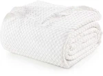 Utopia Bedding White 100% Cotton Waffle Blanket 300 Gsm King - 90X108 Inch .... Fixed Price $56.75.