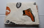 Timberland Unisex Gwp Plush Boot Graphic Throw Blanket EH6 Beige 40X55". Fixed Price $22.09.