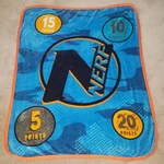 Nerf Fleece Blanket Throw Blue Orange Franco Hasbro 2020. Fixed Price $15.26.