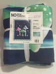 Joann No Sew Fleece Throw Kit - Psychedelic Cottagecore Mushroom Blanket 48X60IN. Fixed Price $31.99.