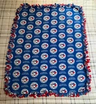 Mlb Toronto Blue Jays Double-thick Fleece BEDSPREAD/BLANKET/THROW-67"X57". Fixed Price $74.99.