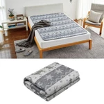 Hanil Ac 220V Electric Heating Bed Mattress Pad Blanket Washable Reindeer. Fixed Price $87.89.