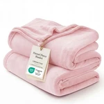 Bedsure Gentlesoft Fleece Blanket Twin Size Pink (60" X 80"), 05 -. Fixed Price $42.35.