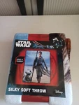 Disney Star Wars "the Force Awakens" Soft & Cuddly Silky Throw Blanket. Fixed Price $17.00.