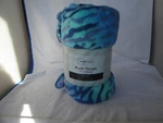 Mainstays Plush Throw Blanket Bight Colored Streaks - 50 X60 New With Tags. Fixed Price $12.99.