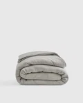 Bnwt Quince Organic Airy Gauze Dream Quilt Light Grey King New. Fixed Price $109.00.