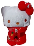 Hello Kitty Hooded Plush Throw Blanket Peppermint Bow Sanrio 30"X50" New. Fixed Price $21.25.