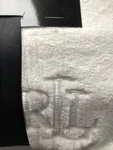 Ralph Lauren Micromink Super Plush Blanket Hollywood Cream Size King 108" X 90". Fixed Price $55.00.