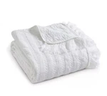 Levtex Wilhemina Quilted Throw 100% Cotton 50X60. Fixed Price $39.99.