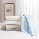 Host & Home Cotton Blanket, Size/color Options, Lightweight Basketweave 300GSM. Fixed Price $39.99.