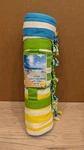 Striped Cotton Picnic Blanket 60"X60" W/ Carry Strap & Fringe Beach Camping Park. Fixed Price $30.00.