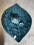 Kaisa Weighted Lap Blanket 7 Lbs 53" Luxury Crystal Velvet Glass Beads Travel. Fixed Price $24.90.