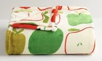 Fall & Harvest Apples Print 5X6' Oversized Throw Blanket The Big One New!. Fixed Price $22.95.