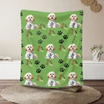 Dog-themed Velveteen Plush Blanket, Cozy Pet Throw For Animal Lovers, .... Fixed Price $52.88.