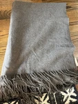 Restoration Hardware Cashmere Throw 50X 70. Fixed Price $70.00.