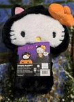 New Hello Kitty Halloween Hooded Blanket Hoodie 30" X 50" Super Soft Sanrio. Fixed Price $40.00.