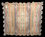 Vtg 80S Park Smith Southwestern Cotton Woven Throw Fringe Pastel Pink Blue. Fixed Price $24.99.